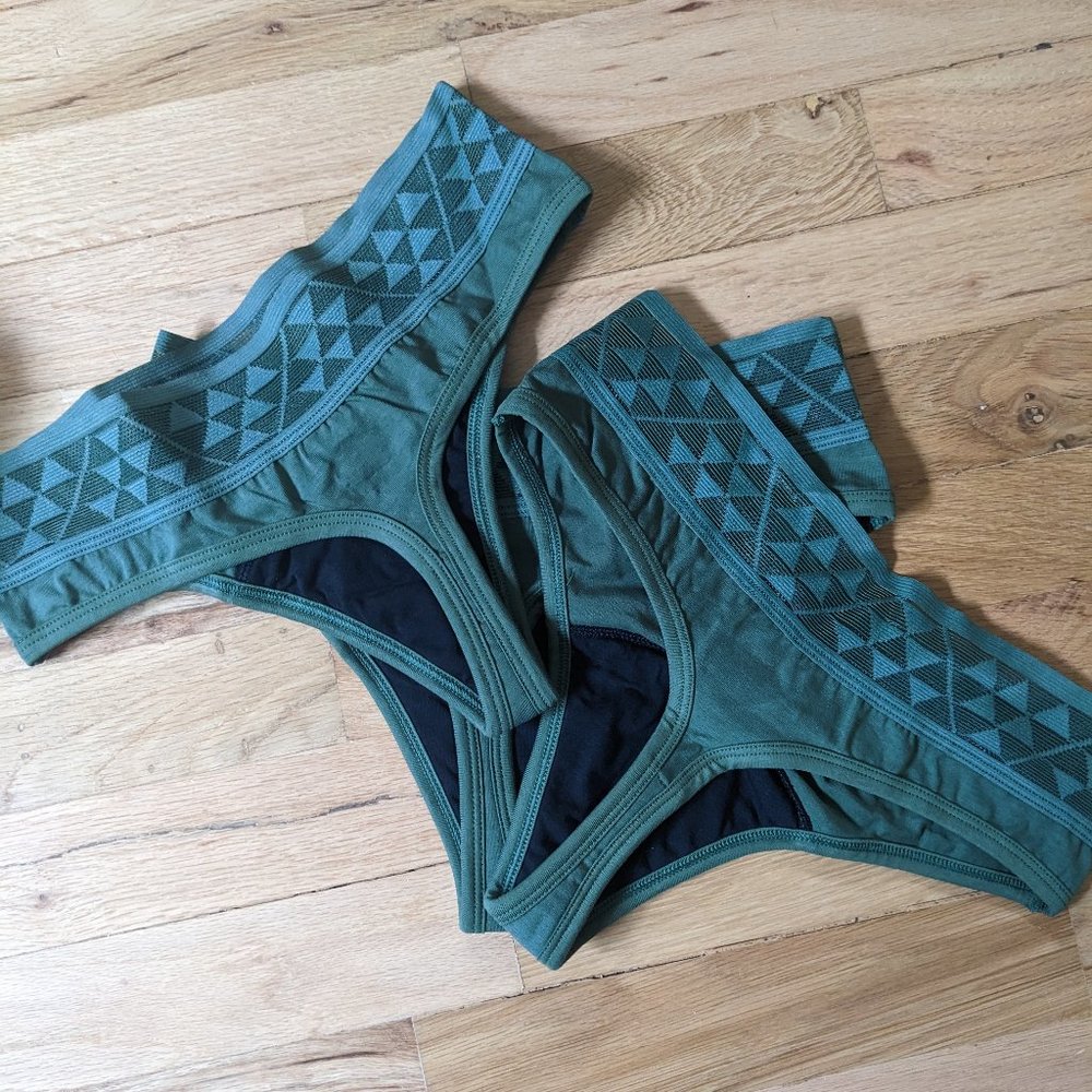 NEW in Package! Organic Cotton Thong Period Undies Panties